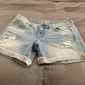 Cotton Blue Jean shorts. NWOT Size-2